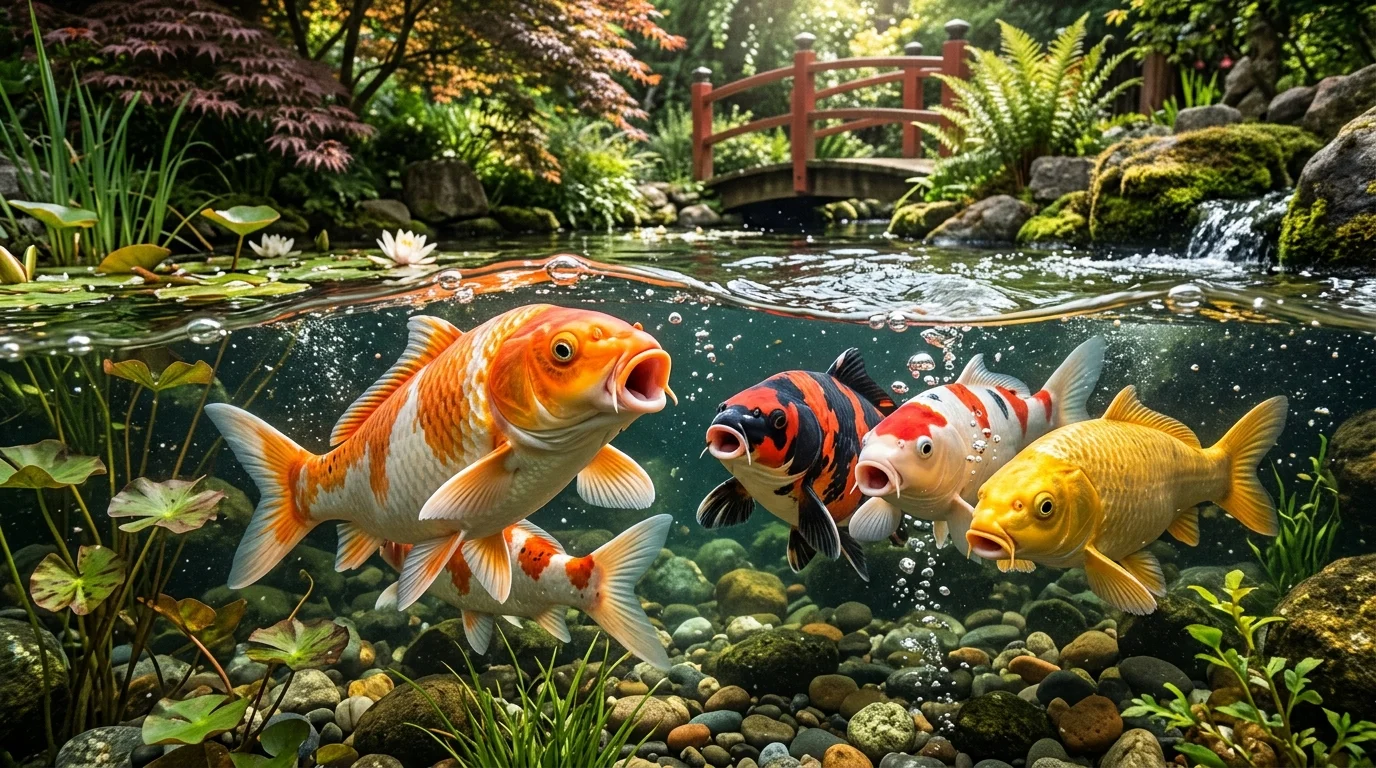 Romantic Koi Puns