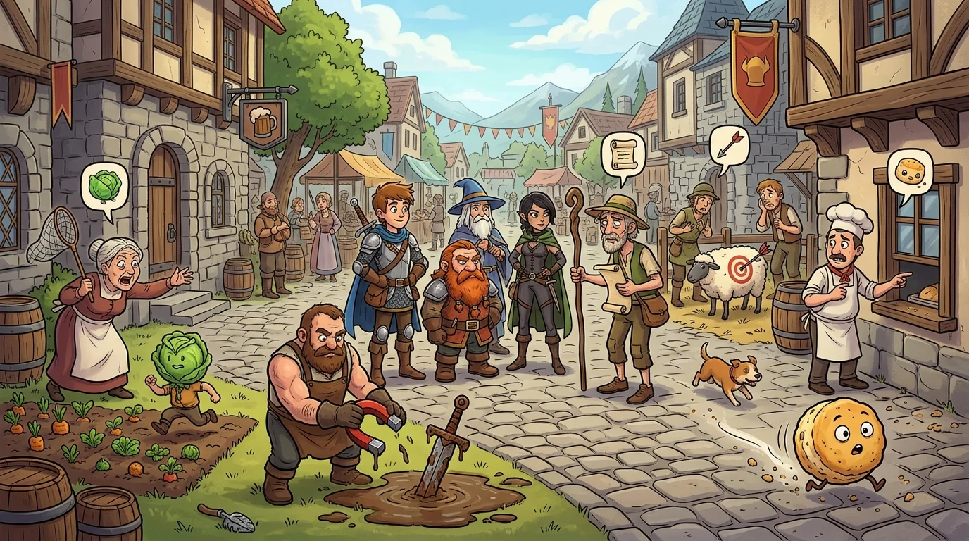 Side Quest Puns One Liners