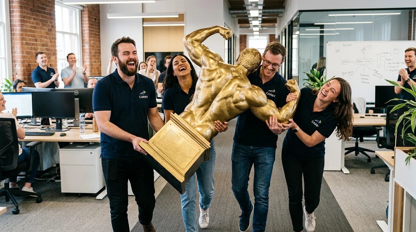 Team Carry Puns One Liners