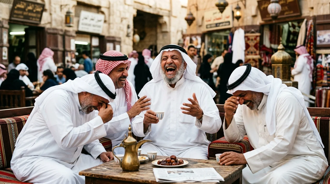 Arabic Caption Jokes