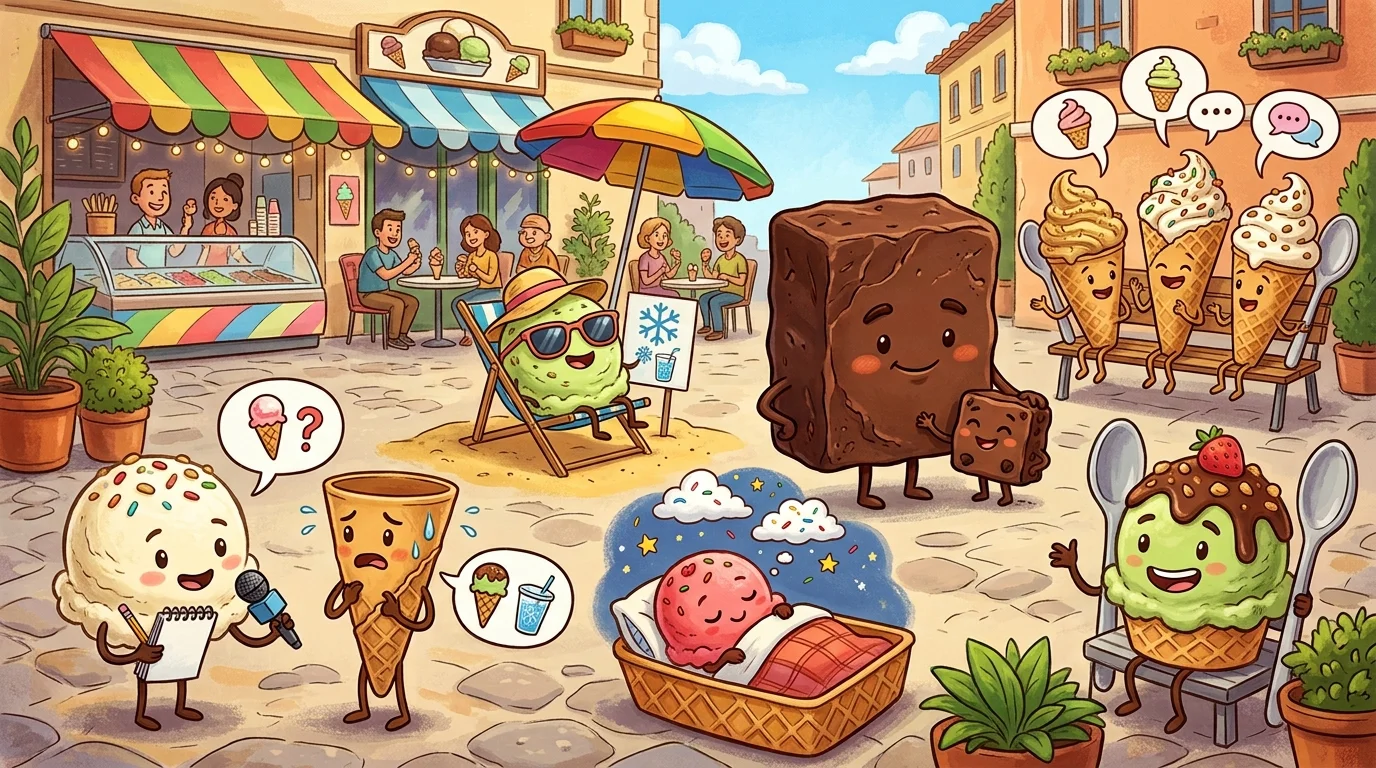 Gelato Birthday Puns