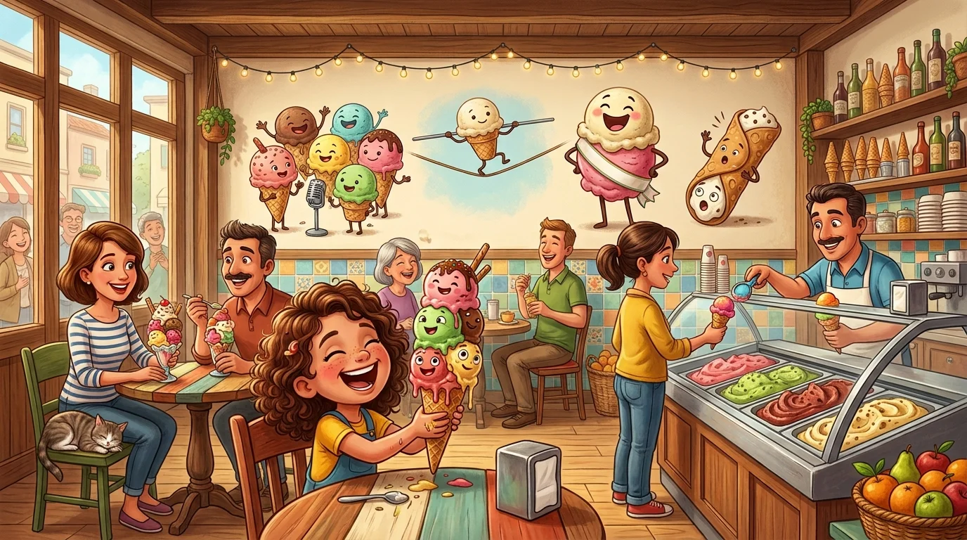 Gelato Puns One Liners