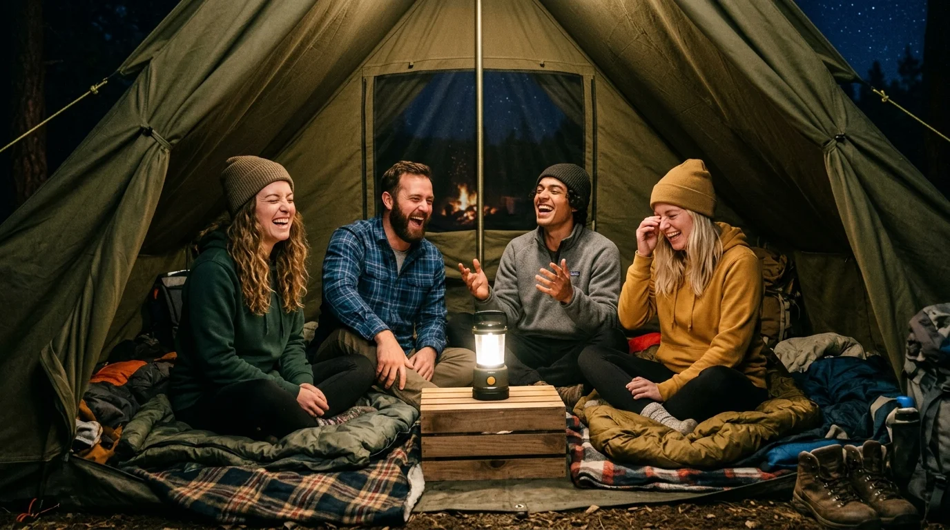 Tent Setup Jokes
